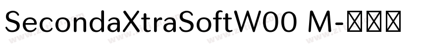 SecondaXtraSoftW00 M字体转换